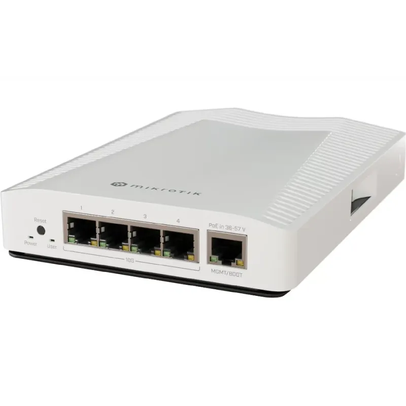 يُحوّل MikroTiK Cloud Router Switch (CRS304-4XG-IN)
