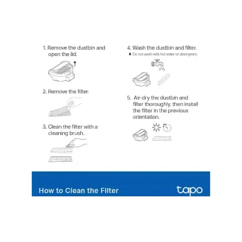 Staubsauger-Set TP-Link (Tapo RVA100)