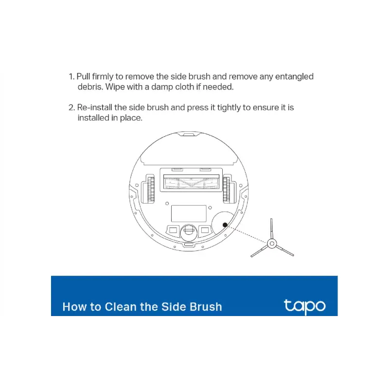 طقم مكنسة كهربائية TP-Link (Tapo RVA100)
