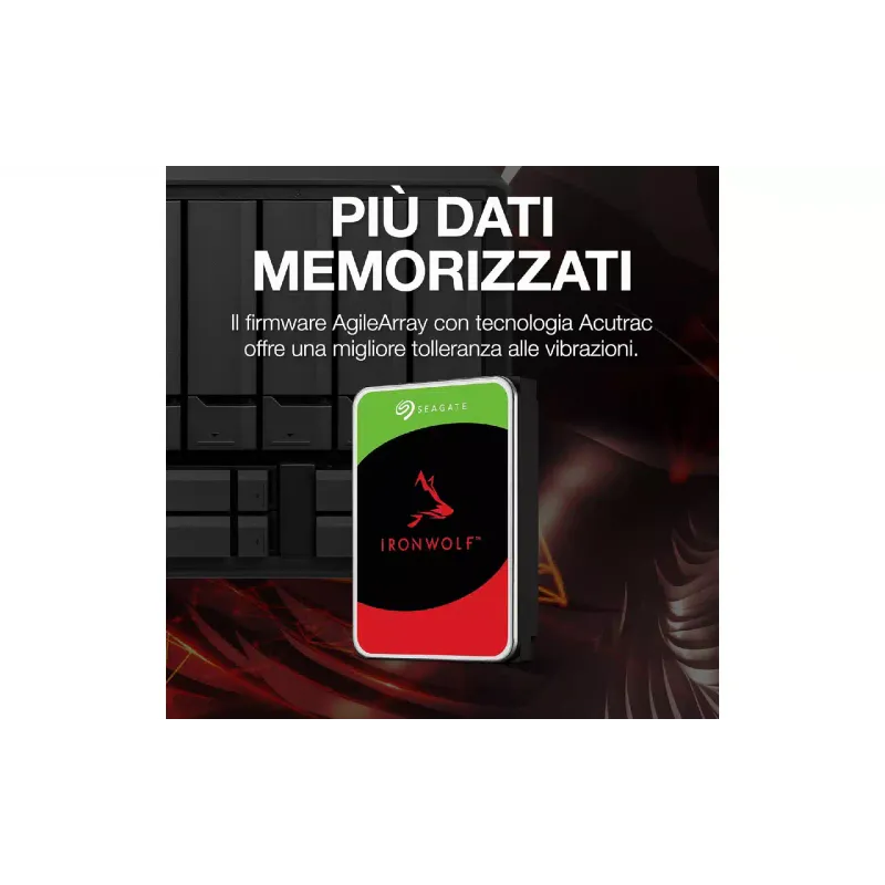 Shranjevanje na trdem disku Seagate IronWolf (ST6000VN006)