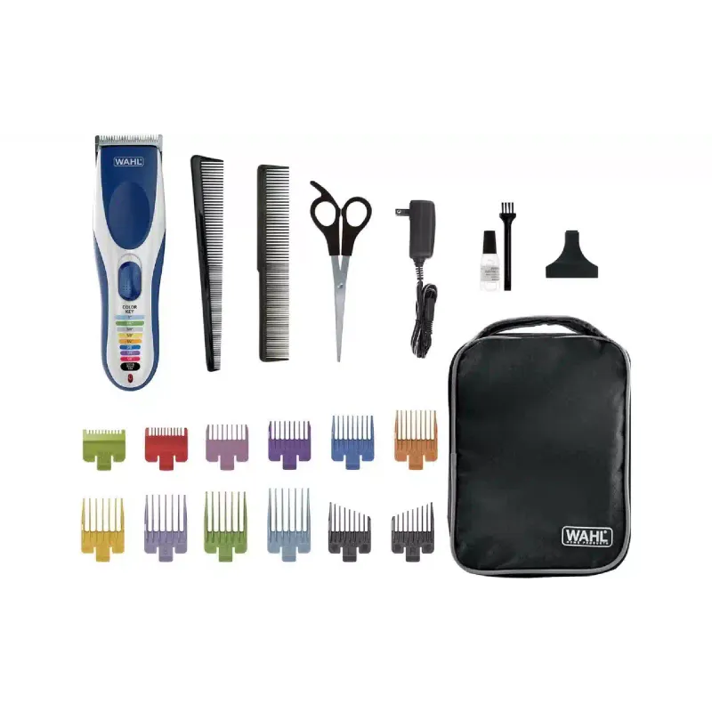 Komplet za striženje Moser Color Pro Cordless, Blue (09649-016)