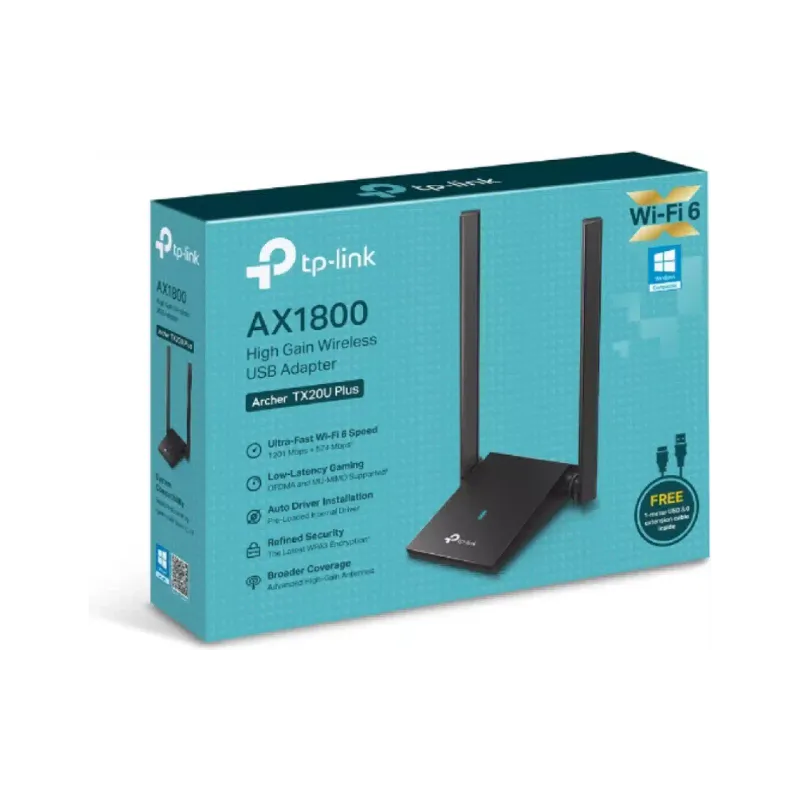 Wi-Fi адаптер TP-Link (Archer TX20U Plus)