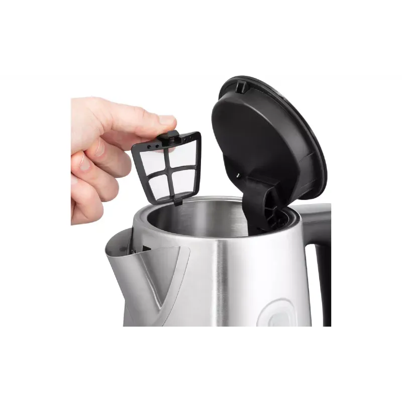 Електрочайник Russell Hobbs Eden (27380-70), 1700 мл, нержавіюча сталь, Silver/Black