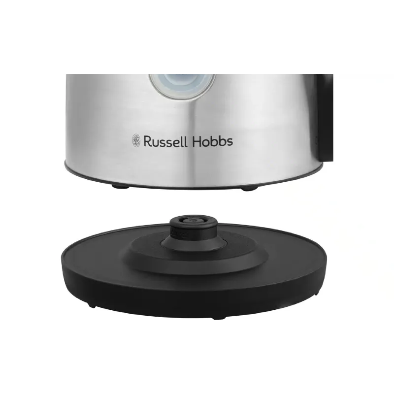 Електрочайник Russell Hobbs Eden (27380-70), 1700 мл, нержавіюча сталь, Silver/Black