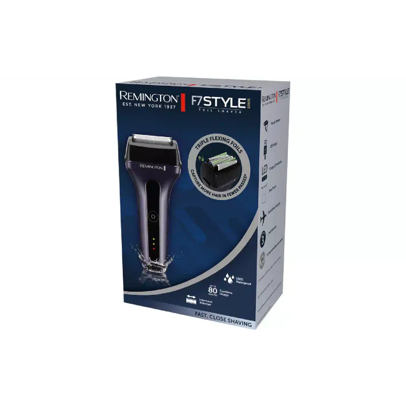 Elektromos borotva háló Remington F7 Style, Blue (F7000)