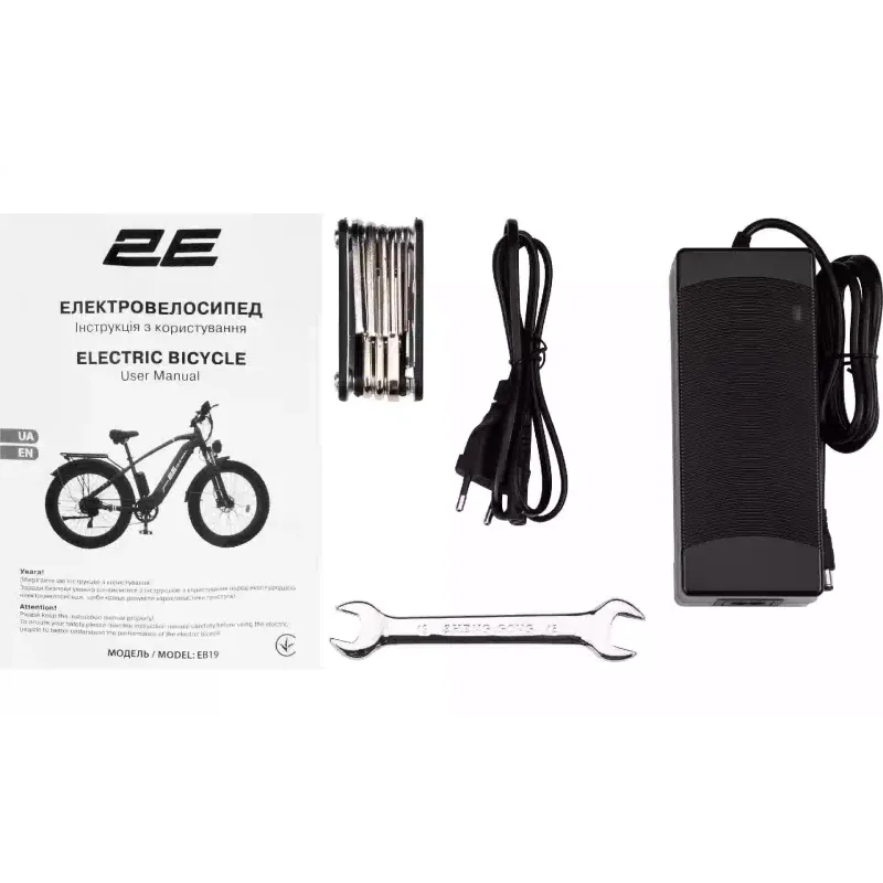 Електровелосипед 2E (EB19), Dark Green