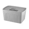 Caja de almacenamiento con tapa Ardesto, Gray (ARHC2523G)
