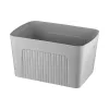 Caja de almacenamiento con tapa Ardesto, Gray (ARHC2523G)