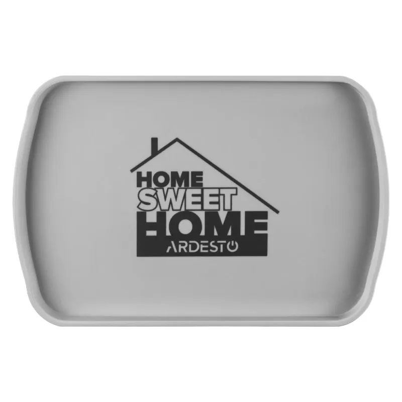 Caja de almacenamiento con tapa Ardesto, Gray (ARHC2523G)