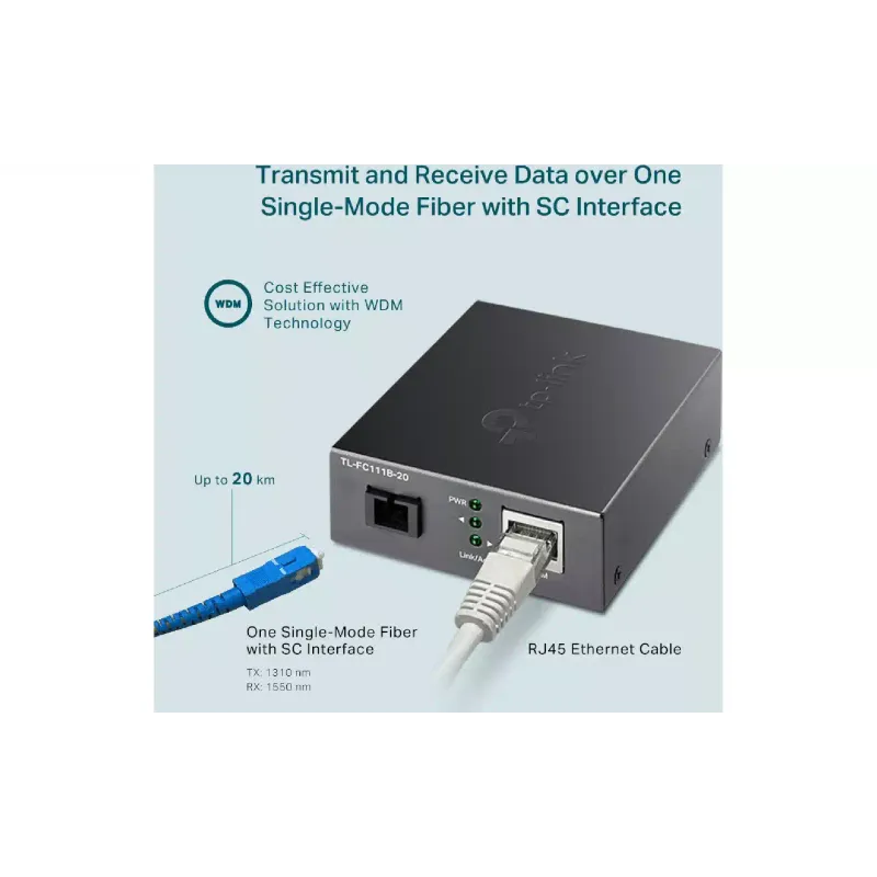 محول الوسائط TP-Link (FC111B-20)