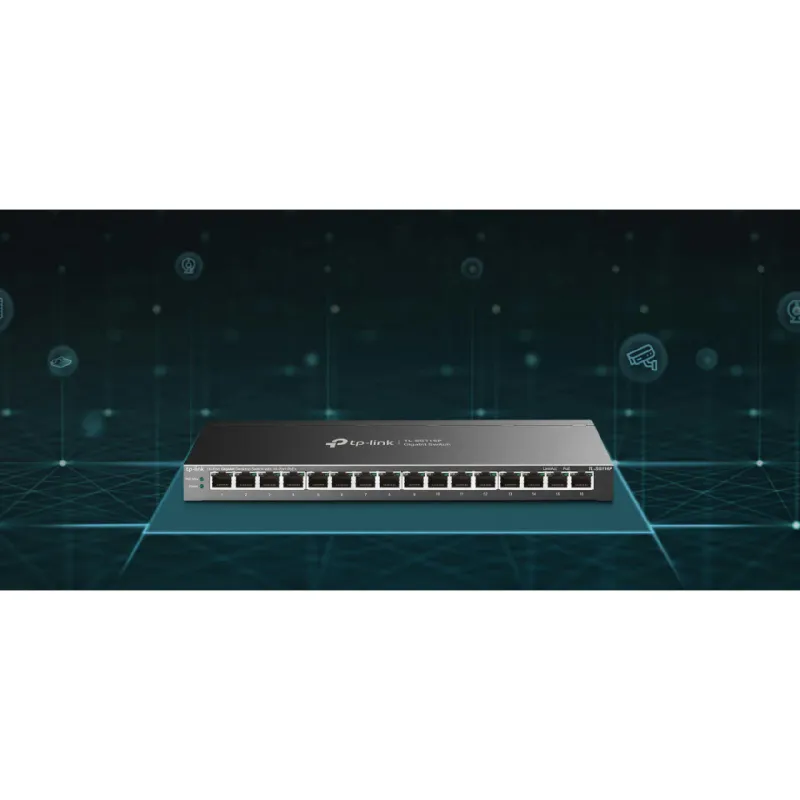 Превключвател TP-Link (TL-SG116P)