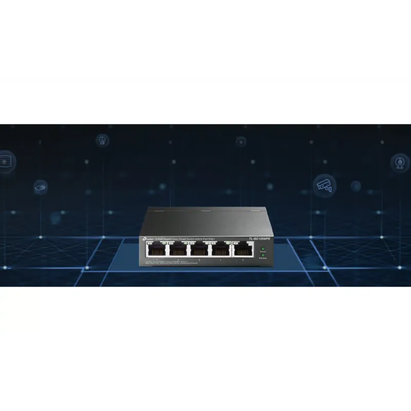 Trocar TP-Link (TL-SG105MPE)