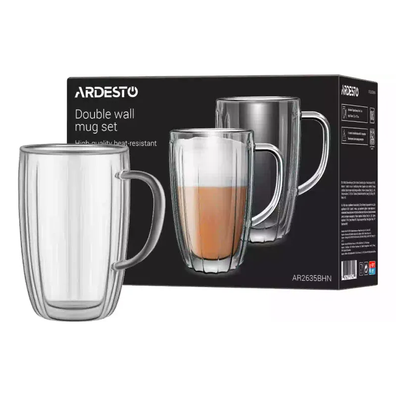 Taza Ardesto, Transparent (AR2635BHN)