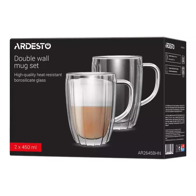 Cup Ardesto, Transparent (AR2645BHN)