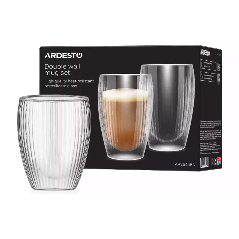 Φλιτζάνι Ardesto, Transparent (AR2645BN)