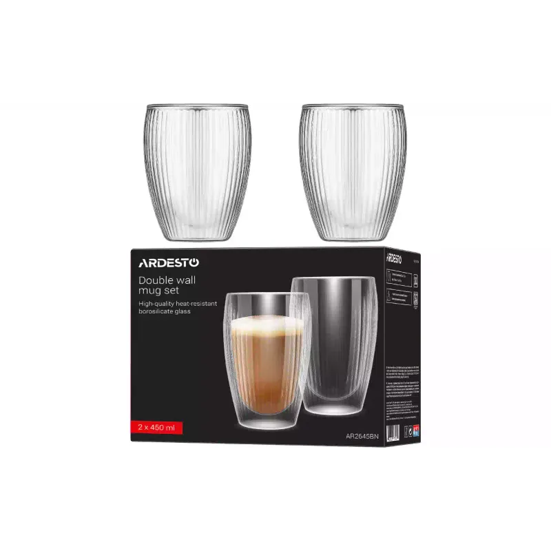 Φλιτζάνι Ardesto, Transparent (AR2645BN)