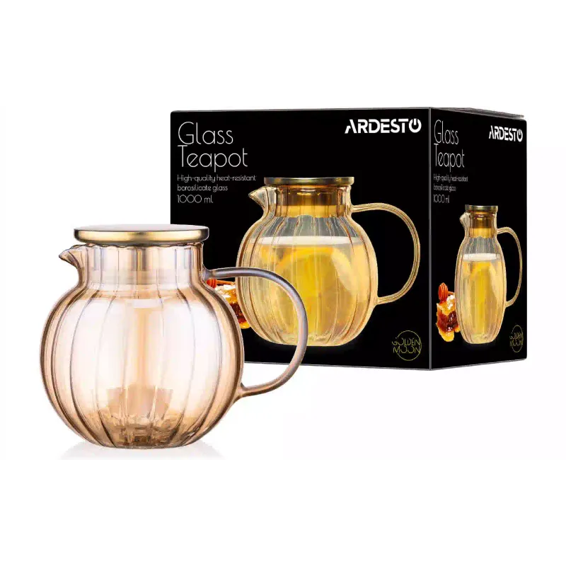Чайник Ardesto Golden Moon, Gold (AR3010BBG)