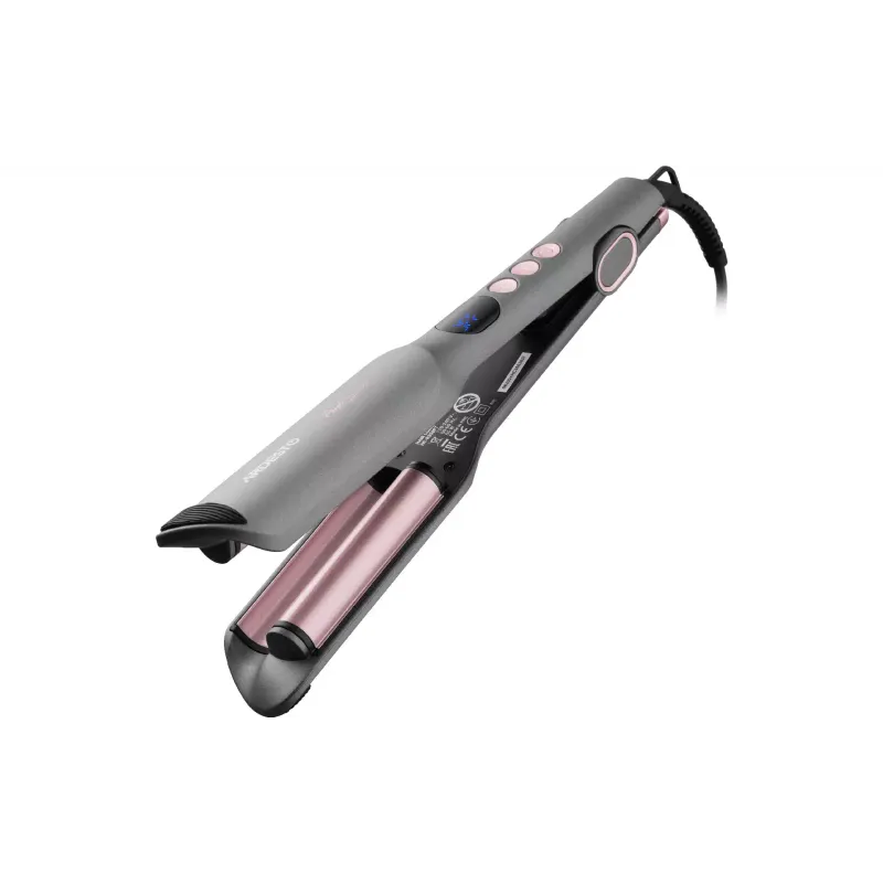 مكواة تجعيد الشعر Ardesto Pink Touch, Grey/Pink (HC-R350PT)