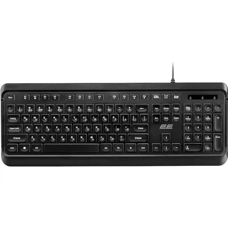 Membrane keyboard 2E  Black (2E-KS120UB_UA)