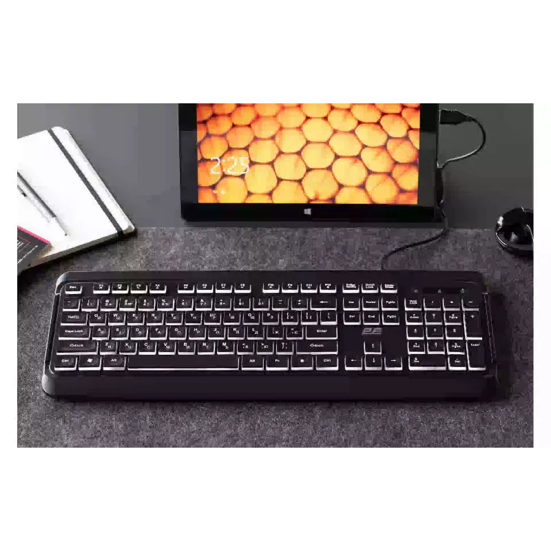 Membrane keyboard 2E  Black (2E-KS120UB_UA)