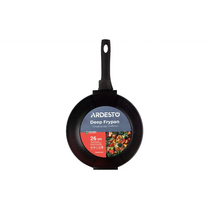 Дълбок тиган Ardesto Gemini Cremona, Black (AR1926GMN)