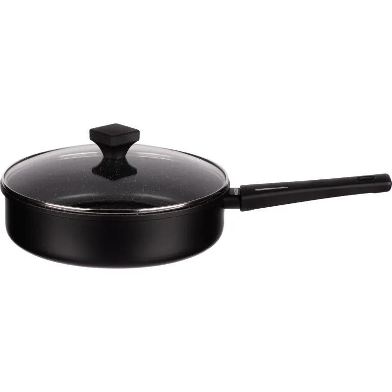 مقلاة عميقة مع غطاء Ardesto Gemini Gourmet, Black (AR1926GMG)