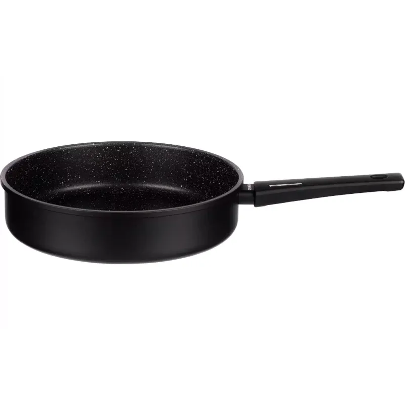 Глибока сковорода з кришкою Ardesto Gemini Gourmet Andria, Black (AR1928GMG)