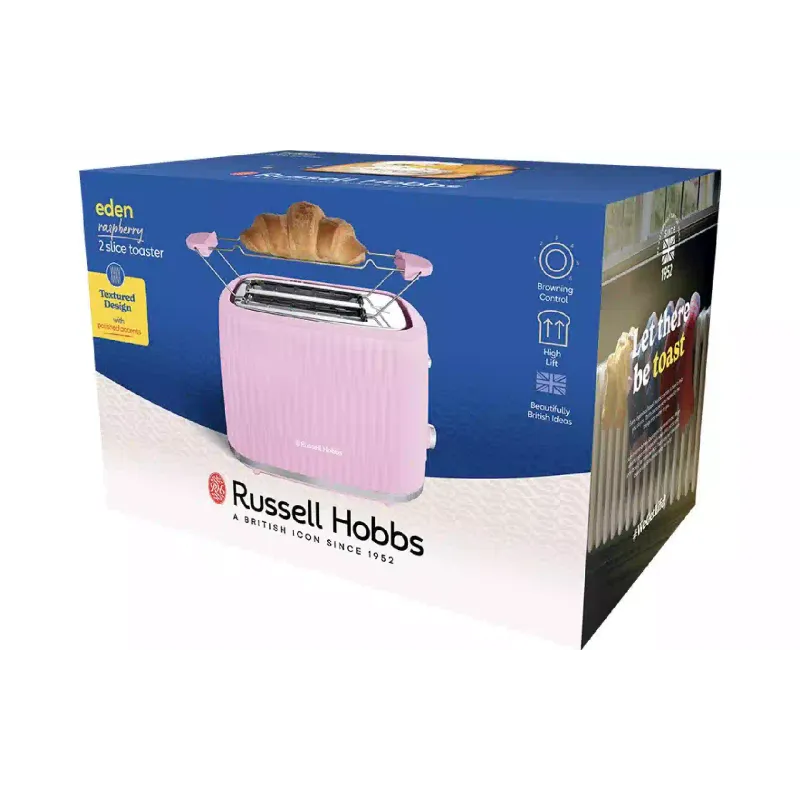 محمصة الخبز Russell Hobbs, Crimson (27372-56)