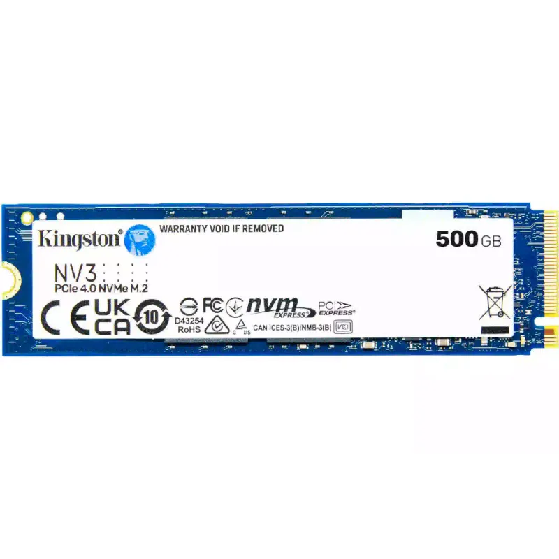 Накопичувач SSD Kingston (SNV3S/500G), PCIe 4.0, M.2