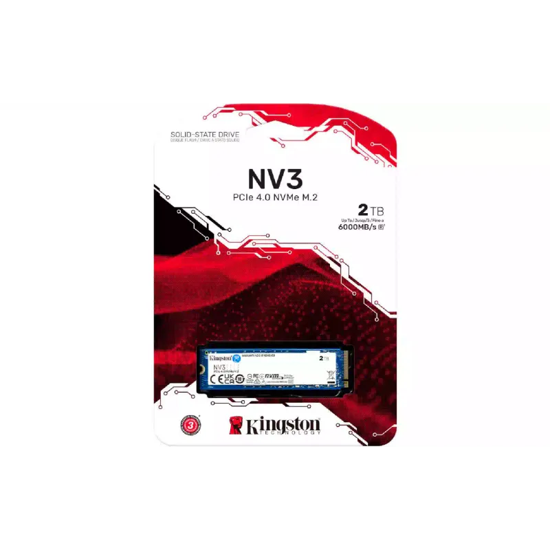 Armazenamento SSD Kingston (SNV3S/2000G)