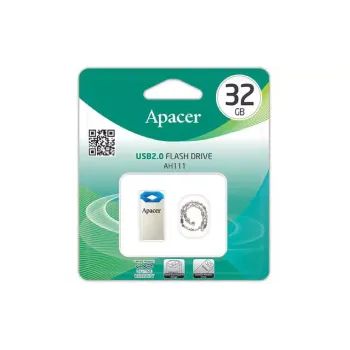 USB-meghajtó Apacer, Silver/Blue (AP32GAH111U-1)