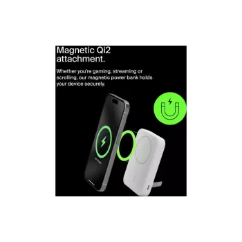 باور بانك Belkin 10000 mAh, White (BPD008BTWH)