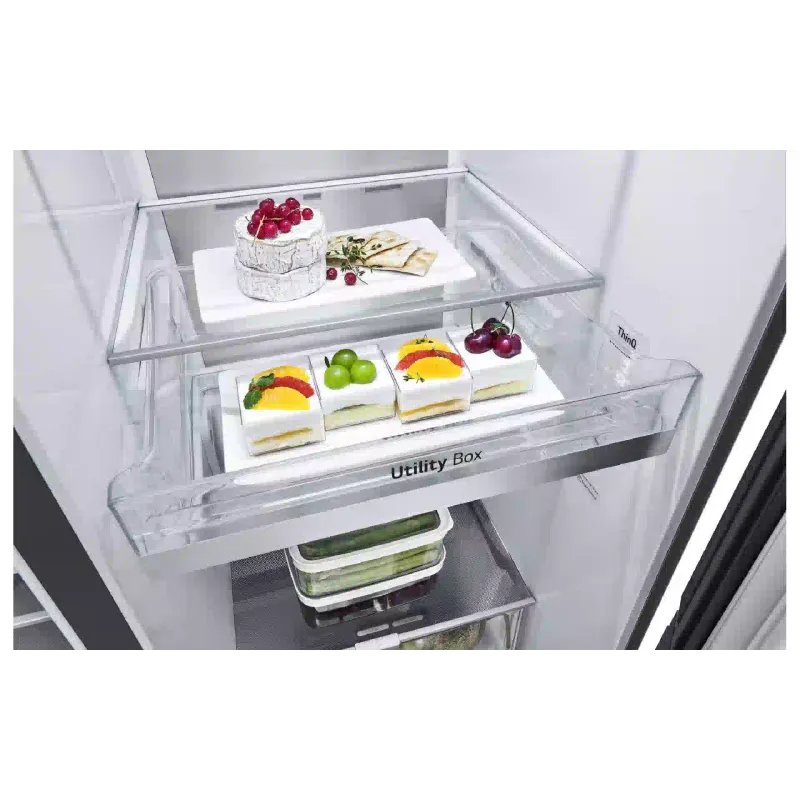 ثلاجة LG, Black (GC-Q257CBFV)