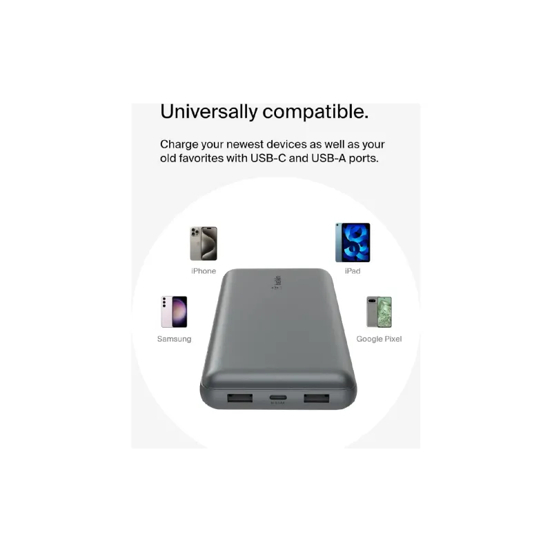 Power bank Belkin, Gray (BPB012BTGY)