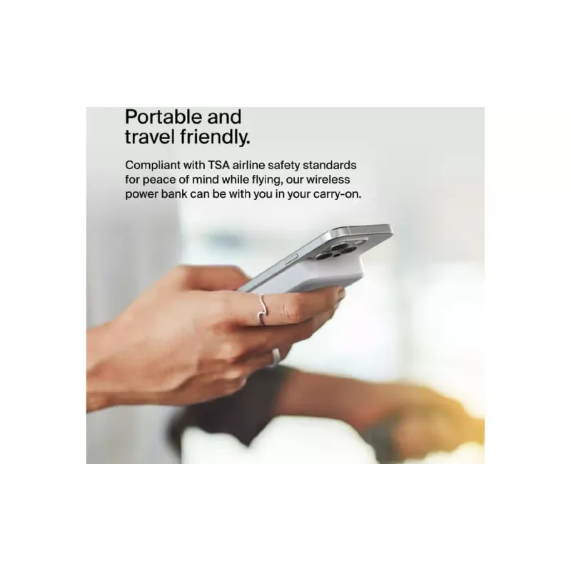 Banco de poder Belkin 8000 mAh, White (BPD007BTWH)