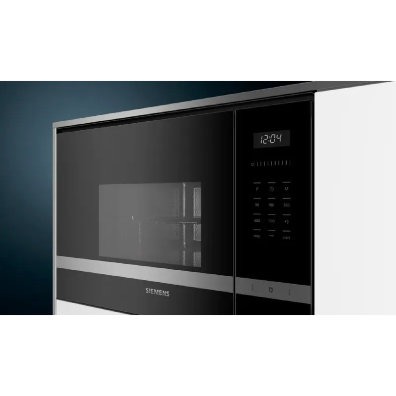 Beépített mikrohullámú sütő Siemens, Stainless steel (BE555LMS0)