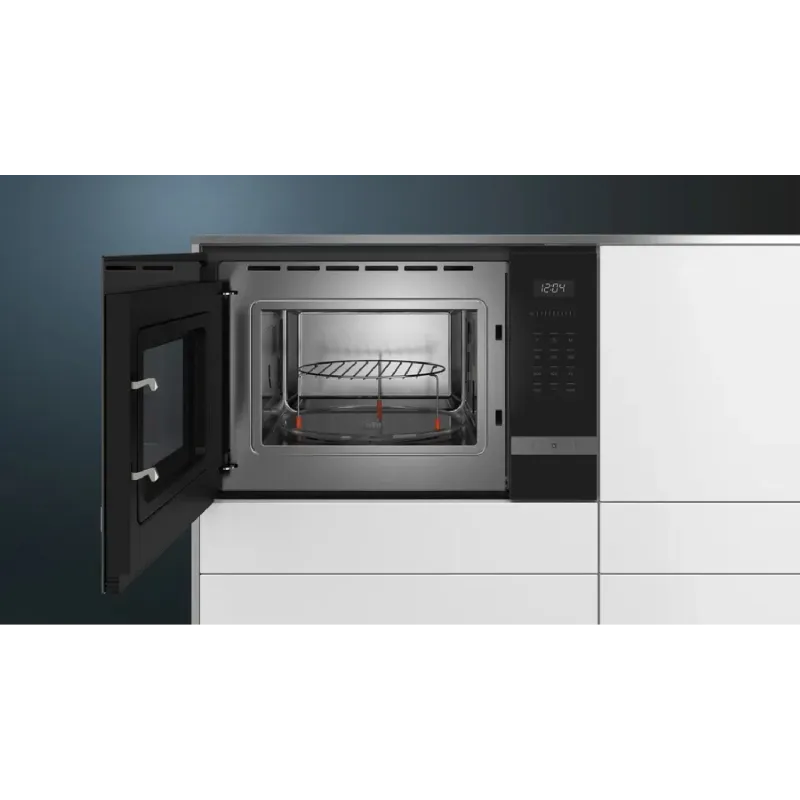 Beépített mikrohullámú sütő Siemens, Stainless steel (BE555LMS0)
