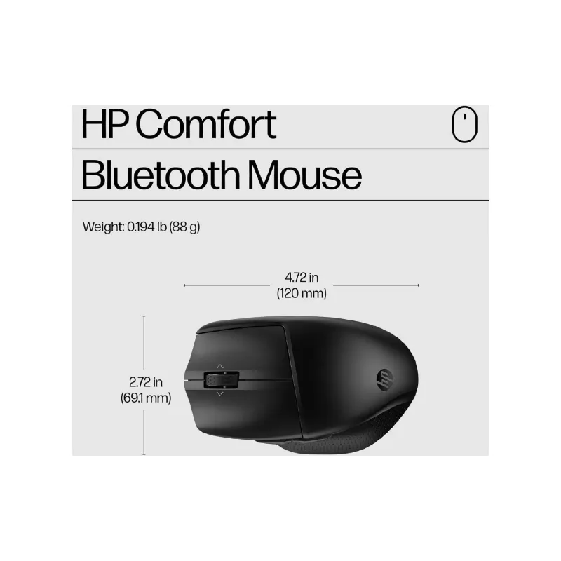 Mouse HP 480  Black (8T6M3AA)