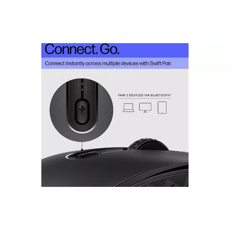 Egér HP 690, Black (7M1D4AA)