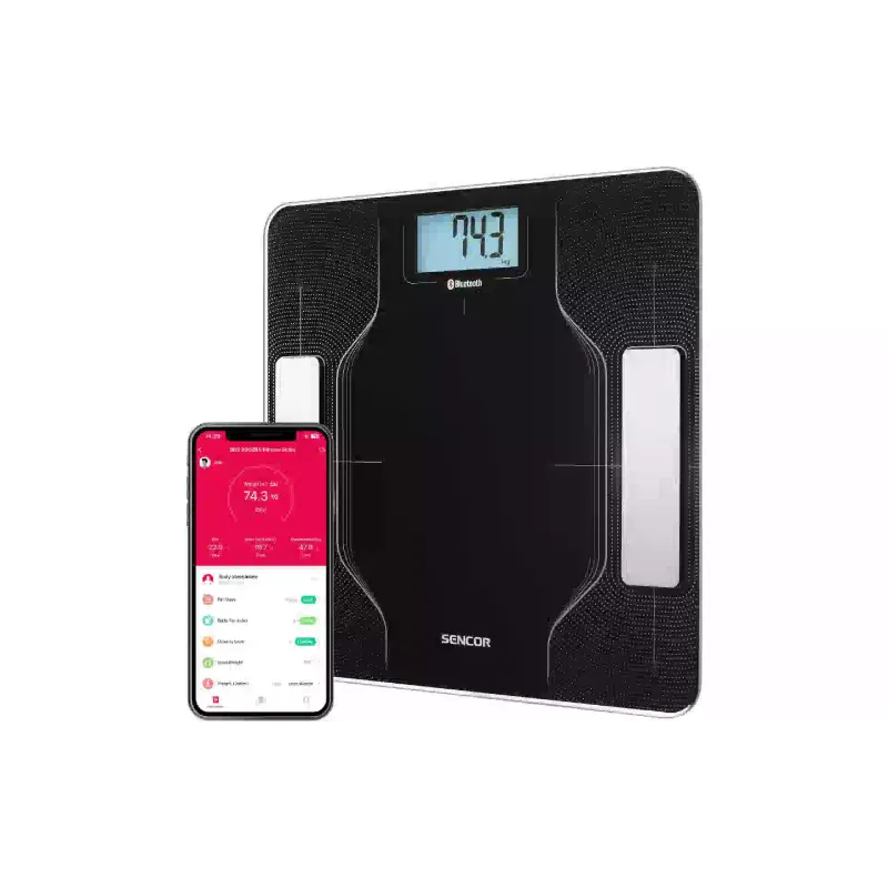 Bodenwaagen Sencor, Black (SBS8002BK)
