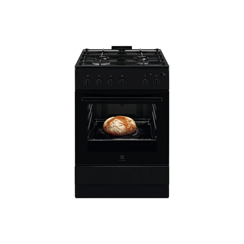 Газова печка Electrolux, Black (LKG604013K)
