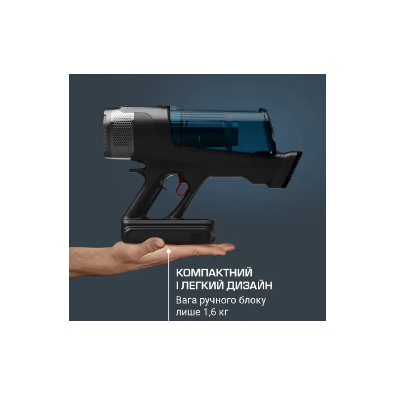 Aspirador de pó Rowenta X-Force Flex 12.60 Neo Auto Aqua Allergy, Black/Blue (RH9LC1WO)