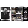 Horn coffee maker Ardesto Steel Collection (YCM-E16B), 1500 ml, Black/Silver