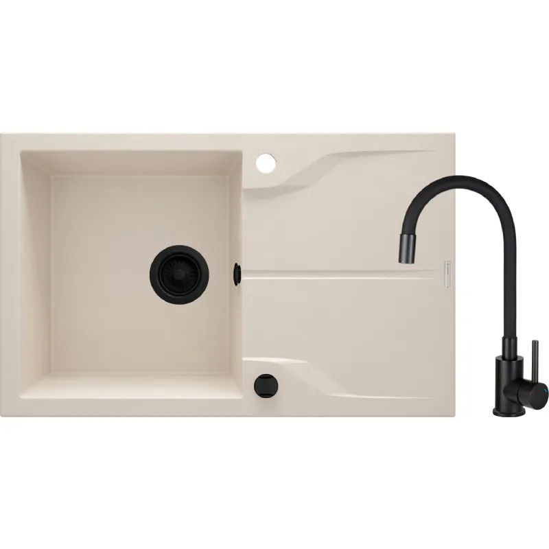 حوض المطبخ Deante, Beige (ZQNN5113)