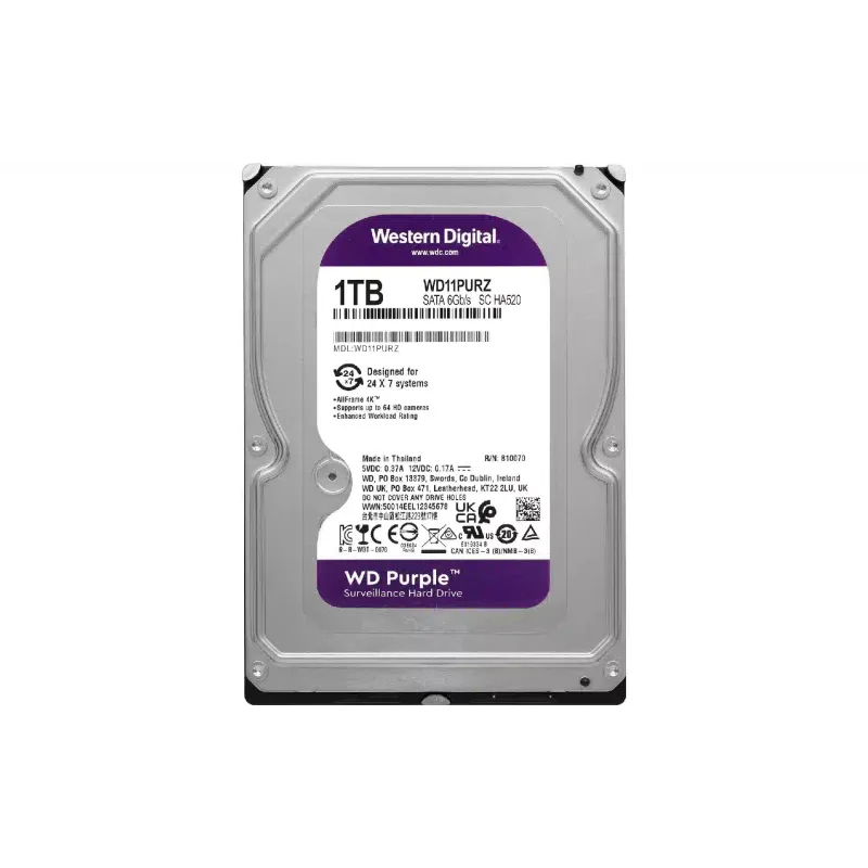 تخزين القرص الصلب WD, Purple (WD11PURZ)