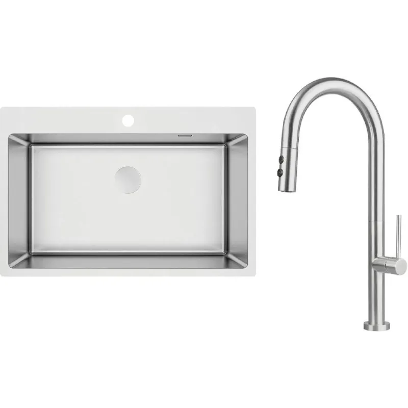 Kuhinjsko korito Deante, Matte Steel (ZPOE010C)