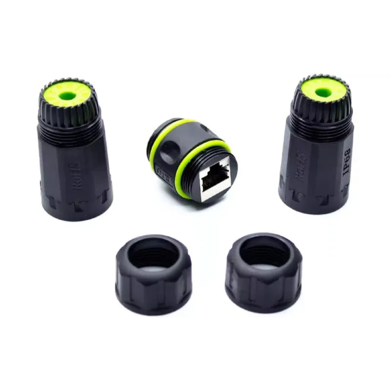 Twisted pair connector Kingda Cat 6a STP RJ45 - RJ45 (KD-CP3010SHC6A)