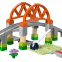 Construtor LEGO Duplo Trains Train Bridge and Tracks Expansion Set (10426)