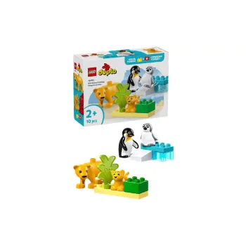 Constructor LEGO Duplo Wild Animal Families Penguins & Lions (10442)