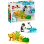 Constructor LEGO Duplo Wild Animal Families Penguins & Lions (10442)